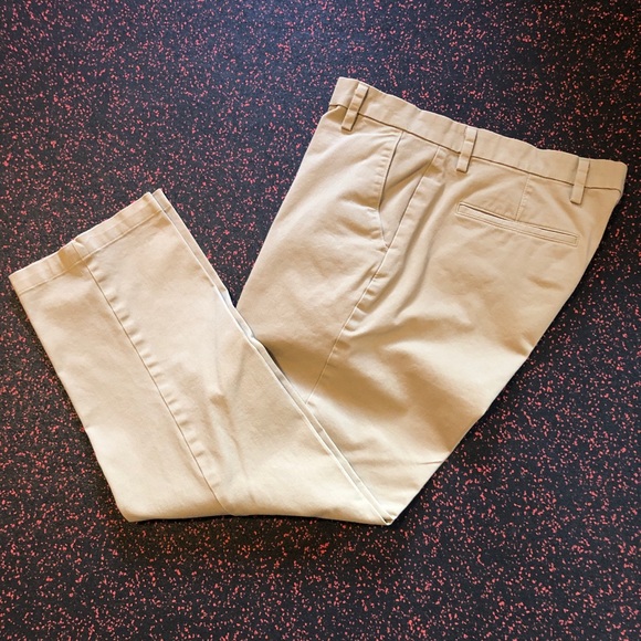 Dockers Pants Dockers Waterless Mens Straight Fit Khaki Pants Size
